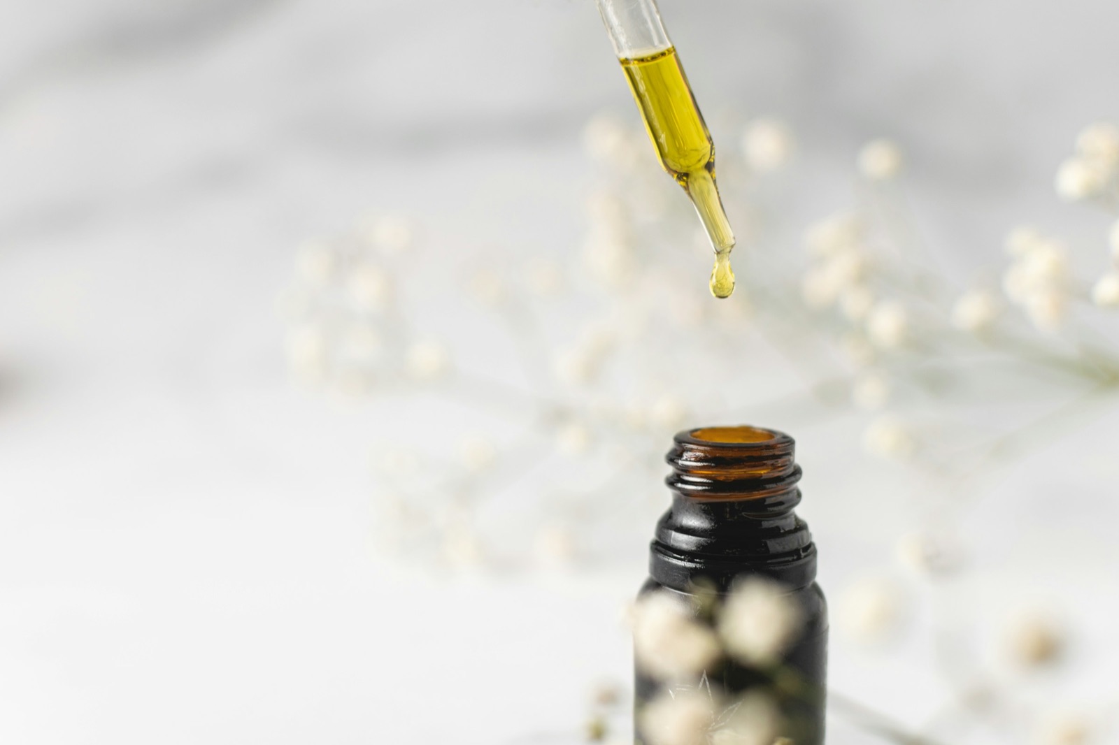 Pipette mit Serum